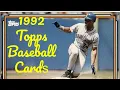 1992 Topps Baseball Cards - 10 Most Valuable