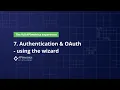 7 Authentication OAuth - using the wizard