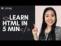 How to Learn HTML Coding For Beginners In 5 Minutes HTML 101 Coding Tutorial 2021
