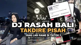 Download DJ RASAH BALI X TAKDIRE PISAH VIRAL TIKTOK STYLE KANE DINAR PANCIII MP3