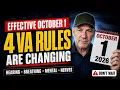 Effective October 1 - 4 More VA Rating Rules Are Changing Hearing Breathing Mental Nerves