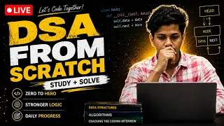 DSA with Python for Beginners Learn Data Structures from Scratch Live