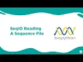 Bioinformatics Seqio Reading A Sequence File
