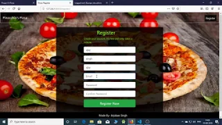 CS50 web project 3 Pizza