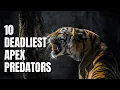 Top 10 Most DANGEROUS Apex Predators