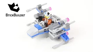 Lego Star Wars 75125 Resistance X-wing Fighter - Lego Speed Build