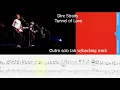 Dire Straits - Tunnel of love Outro Solo Backing track w/tab