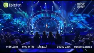 Arab Idol الأداء عبد الكريم حمدان بينى و بينك 