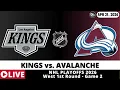 LOS ANGELES KINGS VS COLORADO AVALANCHE NHL Playoffs Game Score Radio Play-by-Play