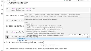 GETTING STARTED WITH BQ API USING PYTHON