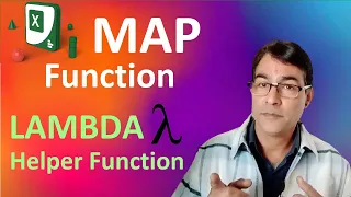 MAP Function in Excel Lambda Map function Lambda array helper function in excel