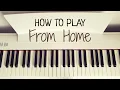 NCT U 엔시티 유 'From Home' | EASY Piano Tutorial by Lolav |