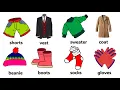 Download Lagu Vocabulary: Clothes Topic | Vocabulary in English | Listen and Practice