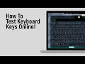 How to Test Keyboard Keys Online easy