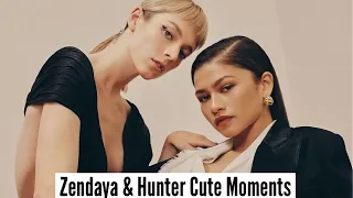 Zendaya Hunter Schafer Cute Moments