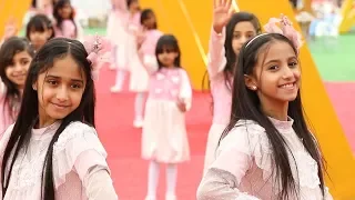 قناة اطفال ومواهب الفضائية كليب عيدكم مبارك للنجمتين جوري ووسام 