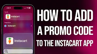 How To Add A Promo Code To The Instacart App Quick Apply