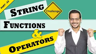 Part 22 - Mastering SQL String Functions and Operators Basics to Advanced Level Up Your SQL Skills