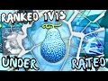QUAKE is REALLY UNDERRATED for Ranked 1v1s - Fruit Battlegrounds