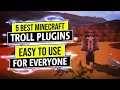 5 Best Minecraft Troll Plugins Become the Troll in the Game