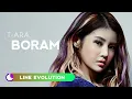 Download Lagu T-ARA (티아라) - BORAM ( Line Evolution ) (2009 - 2017)