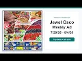 Jewel Osco Weekly Ad 26 - 26 Top 10 Deals