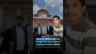 19 Year Old Fought His Own Case in Supreme Court & Won ❤️ thumbnail