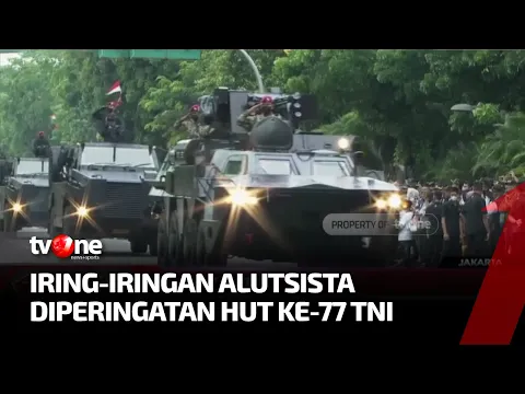 Alutsista dan Kendaraan Militer lainnya Ramaikan HUT ke-77 TNI
