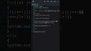 Java Program Print Alphabet S using for loop