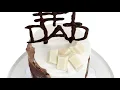 Painted Buttercream Chocolate Cake For Father’s Day