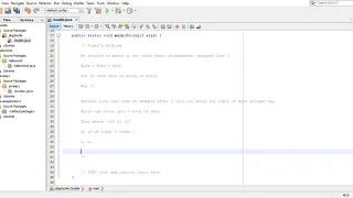 Byte Byte Int Java Tutorial - Data Type Problem