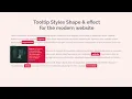 Make tooltips with animation effect for your website html css js Animated Tooltips