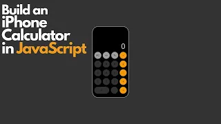 Coding iOS iPhone Calculator with html css and javascript - ASMR Programming no talking