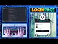 ASMR Programming - Modern Login Page UI Design With Panda Reactions
