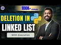Lec-79 Deletion in Linked List