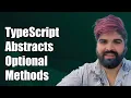 Understanding TypeScript Abstract Classes with Optional Methods Explained