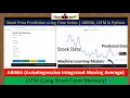 ML Project Stock Prediction with ARIMA LSTM Explained Step-by-Step