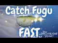 FASTEST EASIEST way to Catch FUGU in Disney Dreamlight Valley