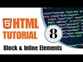 HTML Tutorial for Beginners - Block Inline Elements Tagalog