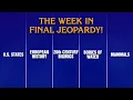 A Week in Final Jeopardy 2026- 26 JEOPARDY