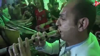 عبسلام بيرقص على مزمار عماد ابوالحاج ليلة كاس العالم 2018 
