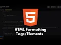 HTML Tutorial - HTML Formatting Explained 14 HTML Formatting Tags You Need To Learn
