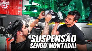 PASSAT VARIANT TURBO VERDE - SUSPA E FREIOS... Tesão demais montar peças novas????