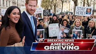 America In Mourning After Hearing That Harry And Meghan Are Leaving