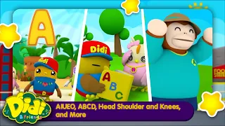 Download Educational \u0026 Learning Songs For Kids - AIUEO, ABCD, Head Shoulder and Knees, and More+ MP3