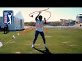 Snappy Gilmore s one-handed swing is INSANE