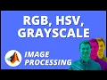 Converting Images between Color RGB Grayscale and HSV in MATLAB Image Processing