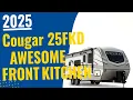 2025 Keystone Cougar 25FKD The Ultimate Front Kitchen Travel Trailer Tour