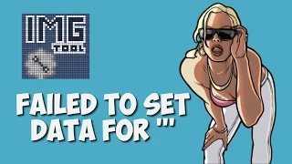 IMG Tool 2 0 Failed to set data for Solved