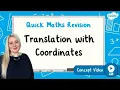 How Do You Translate Shapes on a Coordinate Grid KS2 Maths Concept for Kids